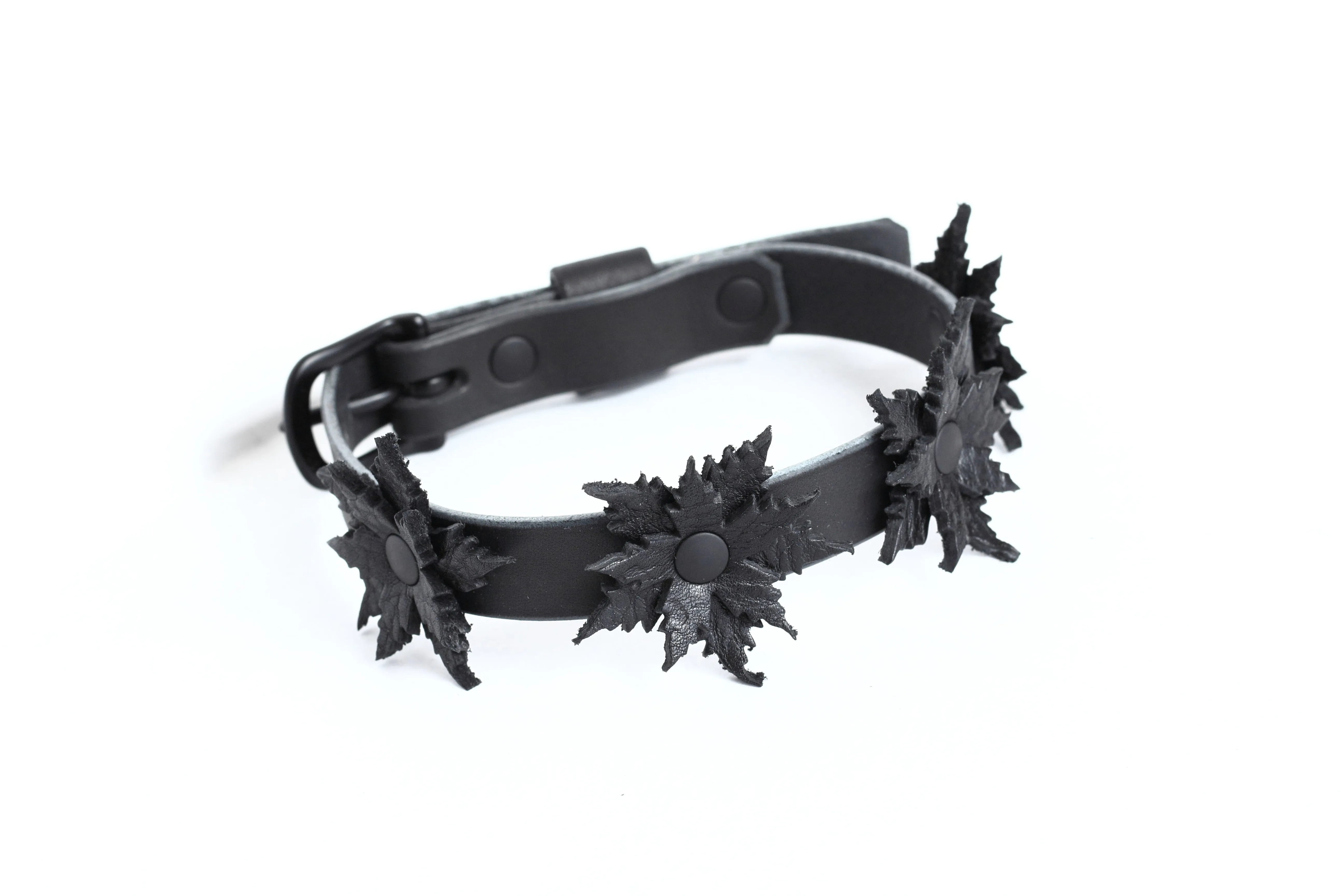 "Dark Nebula" Cosmic Petals Fashion Night Collar