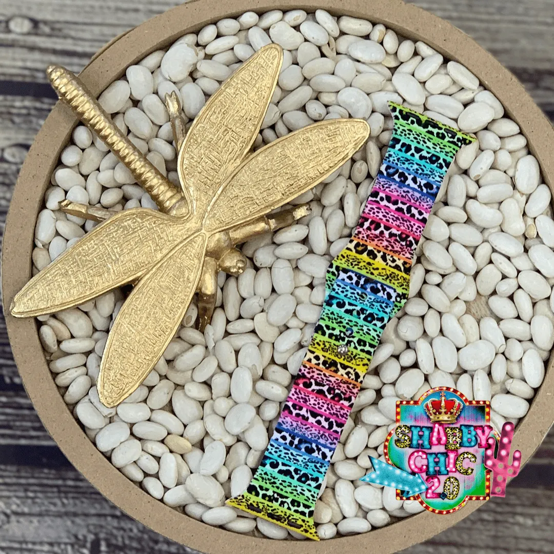 Rainbow Animal Print Watchbands